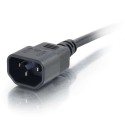 CablesToGo 0.5m 18 AWG Computer Power Extension Cord (IEC320C13 to IEC320C14)