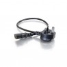 CablesToGo  0.5m Universal Power Cord