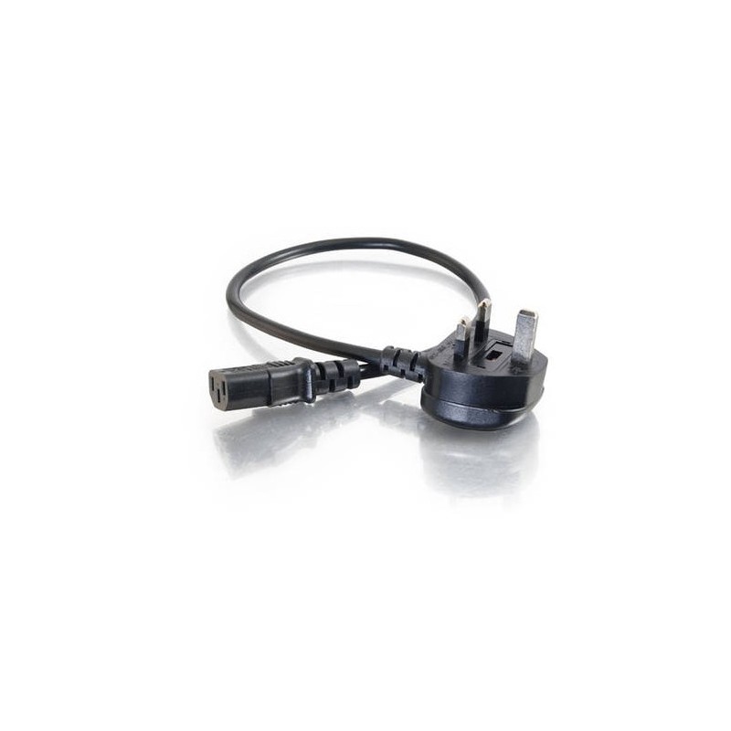 CablesToGo 0.5m Universal Power Cord