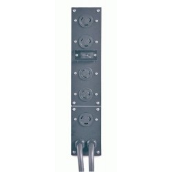 APC Service Bypass Panel - 200/208/240V Black power distribution unit (PDU)