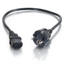 CablesToGo 3m 16 AWG European Power Cord (IEC320C13 to CEE7/7)