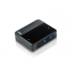 Aten US234 USB 3.0 (3.1 Gen 1) Type-B 5000Mbit/s Black interface hub