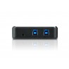 Aten US234 USB 3.0 (3.1 Gen 1) Type-B 5000Mbit/s Black interface hub