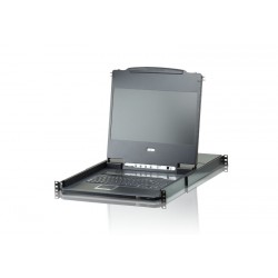 Aten CL6708MW Rack mounting Black KVM switch