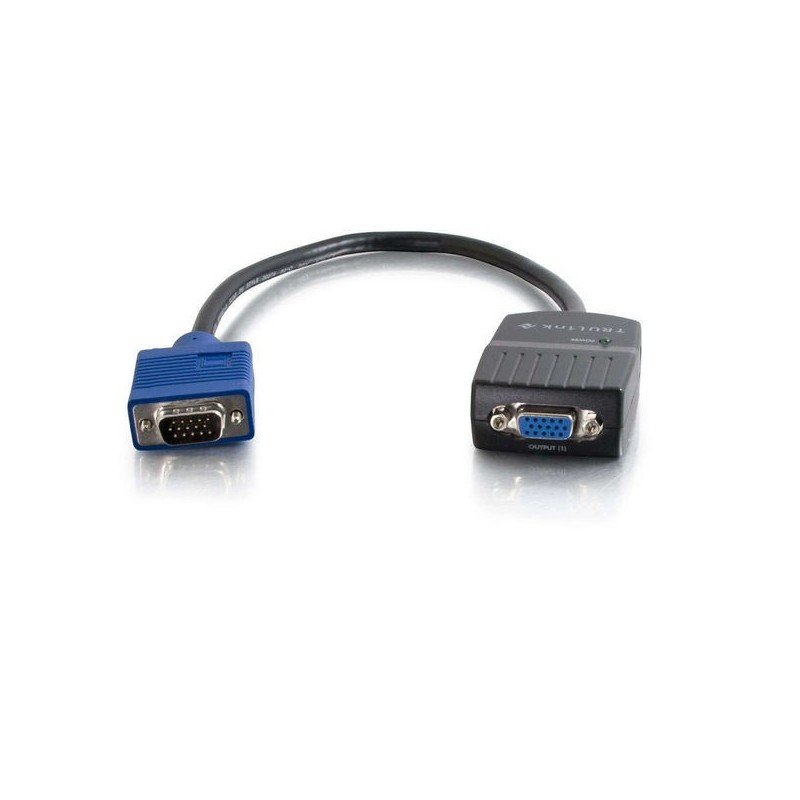 CablesToGo TruLink 2-Port UXGA Monitor Splitter