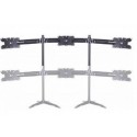 Hagor 7354 32" Freestanding Black flat panel desk mount