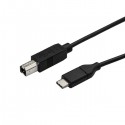 StarTech.com USB-C to USB-B Printer Cable - M/M - 0.5 m - USB 2.0