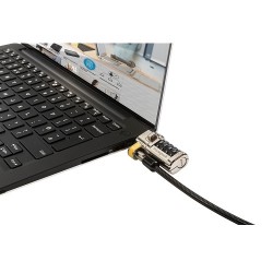 DELL 461-AAEU 1.8m Black,Stainless steel cable lock