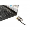DELL 461-AAEU 1.8m Black,Stainless steel cable lock