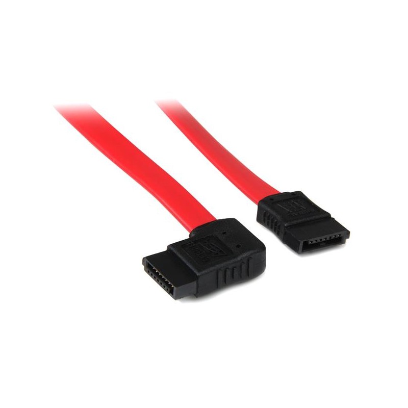 StarTech.com 12in SATA to Right Side Angle SATA Serial ATA Cable