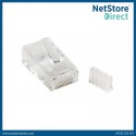 StarTech.com Cat 6 RJ45 Modular Plug for Solid Wire - 50 Pack