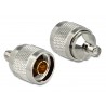 DeLOCK 88838 SMA Brass,Gold cable interface/gender adapter