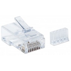 Intellinet 790604 RJ45 Transparent wire connector