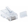Intellinet 790604 RJ45 Transparent wire connector