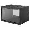 Intellinet 714143 Wall mounted rack 50kg Black rack