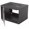 Intellinet 714143 Wall mounted rack 50kg Black rack