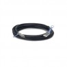 DELL 470-ABQG 2m QSFP28 QSFP28 Black, Silver fiber optic cable