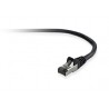 Belkin 1m Cat5e STP 1m Cat5e U/FTP (STP) Black networking cable