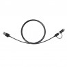 PNY C-UA-UUTC-K20-03 1m USB A USB C Black USB cable