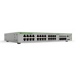 Allied Telesis AT-GS970M/28PS-30 Managed L3 Gigabit Ethernet (10/100/1000) Power over Ethernet (PoE) Grey network switch