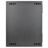 Tripp Lite SmartRack 15U Low-Profile Switch-Depth Wall-Mount Rack Enclosure Cabinet with Clear Acrylic Window, Hinged Back