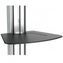 StarTech.com TV Cart - For 32" to 70" TVs - One-Touch Height Adjustment