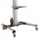 StarTech.com TV Cart - For 32" to 70" TVs - One-Touch Height Adjustment
