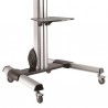 StarTech.com TV Cart - For 32" to 70" TVs - One-Touch Height Adjustment