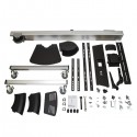 StarTech.com TV Cart - For 32" to 70" TVs - One-Touch Height Adjustment
