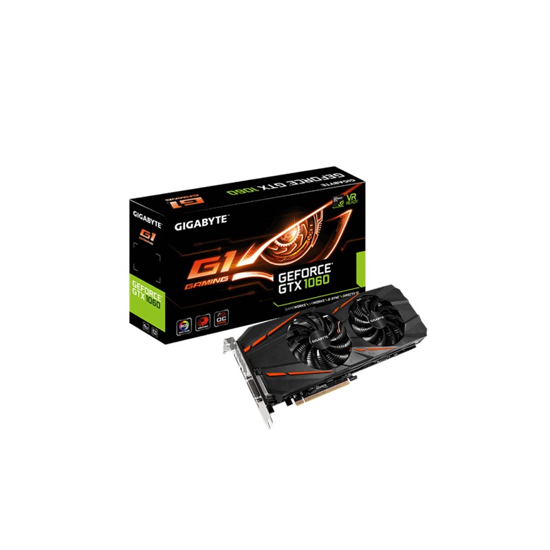 Gigabyte Nvidia GTX 1060 6GB DDR5X GeForce GTX 1060 6GB GDDR5