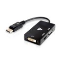 V7 DisplayPort Adapter (m) to VGA, HDMI or DVI (f)
