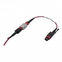 Tripp Lite MTP/MPO Parallel Optics Base-8 Migration Fiber Adapter, Polarity C to B, 12 Fiber, 40 GbE, OM4 M/F, Magenta, 20.32 cm