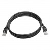 Tripp Lite Cat6a 10G-Certified Snagless Shielded STP Network Patch Cable (RJ45 M/M), PoE, Black, 1.52 m