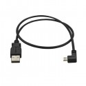 StarTech.com Micro-USB Charge-and-Sync Cable M/M - Left-Angle Micro-USB - 24 AWG - 0.5 m