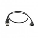 StarTech.com Micro-USB Charge-and-Sync Cable M/M - Right-Angle Micro-USB - 24 AWG - 0.5 m