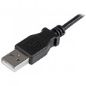 StarTech.com Micro-USB Charge-and-Sync Cable M/M - Right-Angle Micro-USB - 24 AWG - 0.5 m