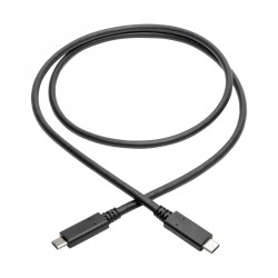 Tripp Lite USB 3.1 Gen 2 (10 Gbps) Cable with 5A Rating, USB-C to USB-C (M/M), 0.91 m