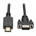 Tripp Lite HDMI to VGA Active Converter Cable, HDMI to Low-Profile HD15 (M/M), 1920 x 1200/1080p @ 60 Hz, 0.91 m