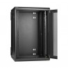 StarTech.com RK1820WALHM Wall mounted rack 18U 90kg Black rack