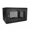 StarTech.com RK616WALM Wall mounted rack 6U 90kg Black rack