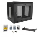 StarTech.com 9U Wall-Mount Server Rack Cabinet - 17 in. Deep