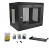 StarTech.com 9U Wall-Mount Server Rack Cabinet - 17 in. Deep