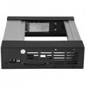 StarTech.com 5.25 to 3.5 Hard Drive Hot Swap Bay - For 3.5" SATA/SAS Drives - Trayless - Aluminum