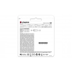 Kingston Technology MobileLite Duo 3C USB 3.0 (3.1 Gen 1) Type-A/Type-C Blue,Silver card reader