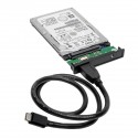 Tripp Lite USB 3.1 Gen 1 (5 Gbps) 2.5 in. SATA SSD/HDD to USB-A Enclosure Adapter with UASP Support