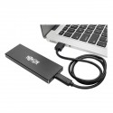 Tripp Lite USB 3.1 Gen 2 (10 Gbps) USB-C to M.2 NGFF SATA SSD (B-Key) Enclosure Adapter with UASP Support, Thunderbolt™ 3 Comp