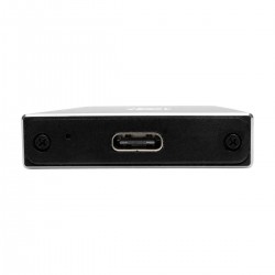 Tripp Lite USB 3.1 Gen 2 (10 Gbps) USB-C to M.2 NGFF SATA SSD (B-Key) Enclosure Adapter with UASP Support, Thunderbolt™ 3 Comp