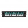 Tripp Lite High-Density Fiber Adapter Panel (MMF/SMF), 8 LC Duplex Connectors, Black