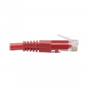 Tripp Lite Premium Cat5/5e/6 Gigabit Molded Patch Cable, 24 AWG, 550 MHz/1 Gbps (RJ45 M/M), Red, 0.91 m