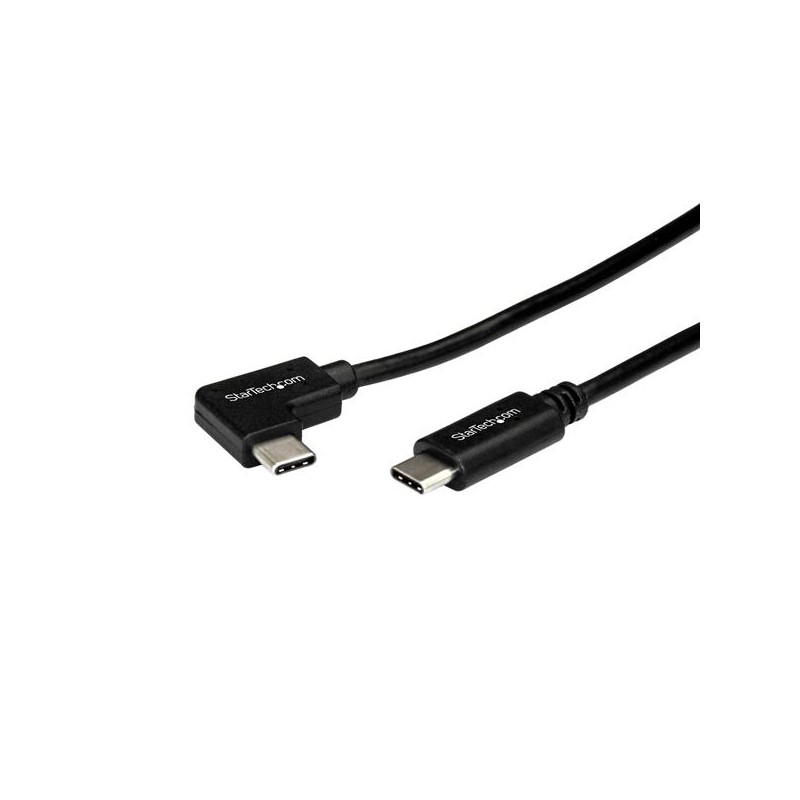 StarTech.com Right-Angle USB-C Cable - M/M - 1 m (3 ft.) - USB 2.0